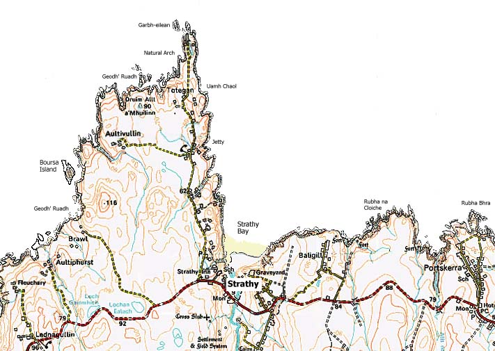 Location Map Strathy North